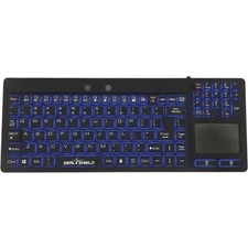 Seal Shield Seal Glow Series Waterproof Silicone Backlit Keyboard With Touchpad picture
