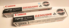 2 Pkgs Of Genuine Canon NPG11 Black Toner Cartridge 1382A003AA 5000pg Yield NIB picture