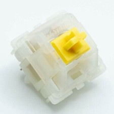 Gateron Milky Yellow KS-3 Pro Linear Switches (LATEST EDITION) picture