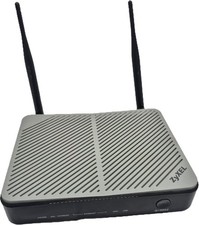 Qwest Century Link Approved Zyxel Q1000Z Wireless Modem Router Dual Antennas picture