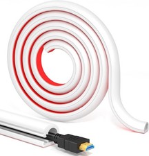 Flexible Cable Concealer for 78in Wall Mounted TV, Self-Adhesive Cord Hider - picture