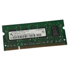 RAM Memory Module SODIMM DDR2 QIMONDA 1GB PC2-6400S-666-12 HYS64T128020EDL-2 picture