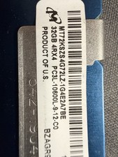 Micron 32GB 4Rx4 PC3L-10600L DDR3 1333MHz 1.35V ECC LR LRDIMM Memory RAM 1x32G picture
