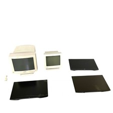 Lot of 5 Computer Monitors Sony Dell Assorted Brands LCD, Vintage CRT picture