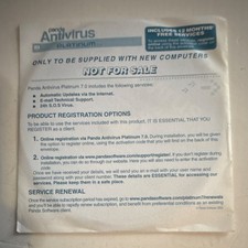 Panda Security Antivirus Platinum 7.0 w/ 12 Months Service picture