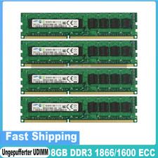 1/2/4/6pcs 8GB DDR3 1866/1600 ECC Ungepufferter UDIMM Speicher for HP Z220 lot picture