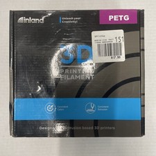 Inland 3D Printing Filament PETG Silver 2.85mm 2.2lbs picture