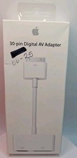 Apple MD098ZM/A 30 Pin Digital AV Adapter White New Sealed OEM Genuine Original picture