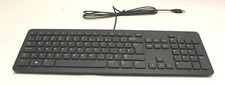 New  Dell FRENCH Canadian Multilingual Black USB Slim Keyboard YWF0F KB113P picture