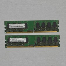 Qimonda 2GB (2x1GB) DDR2 DIMM PC2-6400U 240-Pin Unbuffered HYS64T128000EU-2.5-C2 picture