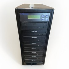 PlexCopier 1 to 7 DVD CD Plextor Disc Copy Duplicator System Tower picture