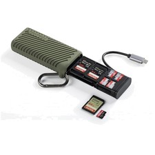 CreateMate USB 3.1 Type-C SD/TF/Nano Card Reader Case picture