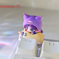 Valorant Cute Chibi Clove 3D Handmade Artisan Keycap ESC Resin Key Women Gift picture