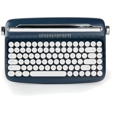 Midnight Vintage Bluetooth Typewriter Keyboard picture