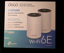 TP-LINK Deco XE75 AX5400 Whole Home Mesh WiFi 6E System - 5,400 Mbps (2-Pack) picture