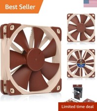 Efficient 4-Pin PWM 120mm Fan - Silent, Stylish Cooling Solution for Desktops picture