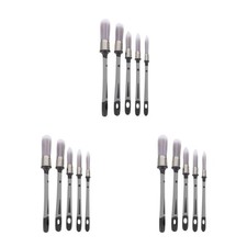 Reusable Fine Point Detail Paint Brushes for Baseboards and Wall Edges 15Pcs picture
