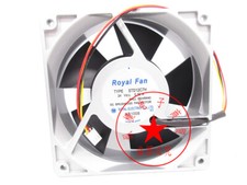  Royal Fan TYPE STD12C7H 12038 24V 0.30A 12CM cooling fan picture