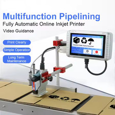Online inkjet printer without conveyor inkjet production date cardboard box-- picture