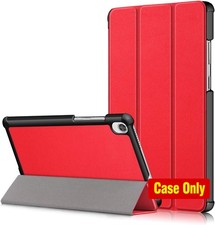 Slim Lightweight Trifold Stand Case Cover for Lenovo Tab M8 8.0'' - Red picture