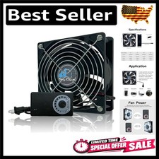 120mm Variable Speed AC Cooling Fan for PCs & Electronics - Whisper Quiet picture