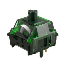 Heavy Linear Switches Mechanical Keyboard 5-Pin Green Fog Pre-Lubed 60gf picture