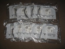Lot 10 New Commscope Systimax Cat 6 Patch Cable 5 foot Grey GS10E-DG-5FT picture