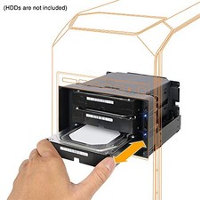 Icy Dock MB830SPB FlexiDOCK Enclosure 5.25
