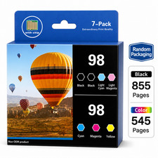 NEW 7PK 98 T098 Color Ink for Epson Artisan 725 800 810 700 837 710 730 835 picture