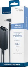 Insignia 65 Watt Universal Laptop Charger NS-PWL965 Black 10 Ft picture