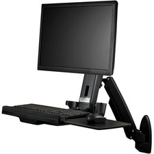STARTECH WALLSTS1 ERGONOMIC WALL-MOUNT WORKSTATION - UP TO 17LB VESA MONITOR ( picture