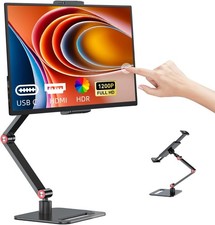 14 Inch Touchscreen Portable Monitor with Stand, 1920x1200 IPS HDR Ultra Slim... picture