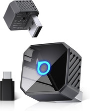 OTTOCAST Mini 3.0 (Pot) 2025 2-In-1 Wireless Carplay/Android Auto Adapter, 5Ghz picture