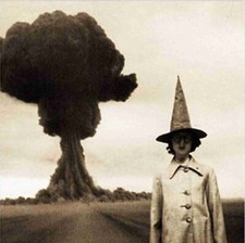 Big Bang Halloween Weird Mouse Pad Vintage Photo Crazy Silly Fun picture