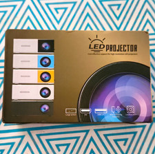 LED Projector TFT LCD 320x240 1000 Lumens HDMI USB 2.0 Built-In Speaker picture