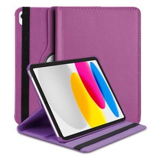 For iPad (A16) 11th Gen 11'' Case Leather Rotating Stand Cover/ Screen Protector picture