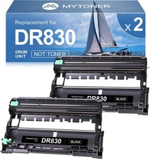 2 Pack MYTONER Compatible Replacement for Brother DR-830 *NEW IN BOX* picture