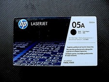 HP 05A Black Toner Cartridge New & Sealed. picture