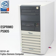 PC Computer FSC Fujitsu Siemens Esprimo P5905 D2151-A1 4 Pentium 4 160GB 2GB RAM picture