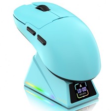 AJAZZ AJ159 APEX Wireless Gaming Mouse 8KHz RT PAW3950 Sensor 56g Charging Dock picture