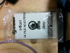 STEREN Standard Keystone 1-Port Wall Plate White lot of 6 picture