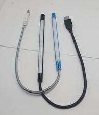 Mudder 2 Pieces USB LED Light for Laptop Keyboard Light Gooseneck Computer Lamp picture
