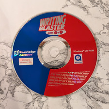 Knowledge Adventure Writing Blaster Ages 6-9 Windows CD-ROM *DISK ONLY* picture