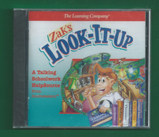 Zak's Look-It-Up - A Talking Schoolwork HelpSource Windows Brand NEW Sealed CD picture