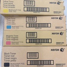 Xerox WorkCentre 7132 7232 7242 4 Toner 006R01317 006R01264 006R01265 006R01263 picture