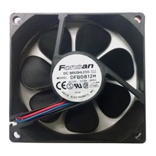 Fonsan/Delta DFB0812H 80x80x25mm 12V Two-Wire Ball-Bearing Fan picture