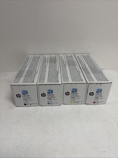 LOT OF 4 GENUINE HP 304A TONER CARTRIDGE CC530AC CC531AC CC532AC CC533AC picture