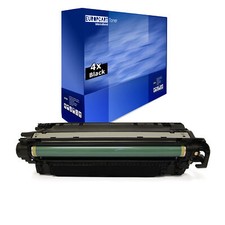 4x Eurotone Compatible Black Toner Cartridge For HP CE260A 647A picture