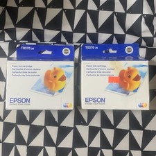 Lot 2: Epson Color Ink Cartridge T037020 for Stylus C42UX, C42SX, C44UX Exp 2011 picture