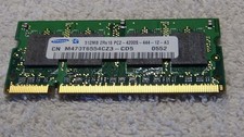 Samsung 512 MB SO-DIMM 533 MHz DDR2 Memory (M470T6554EZ3-CD5) picture